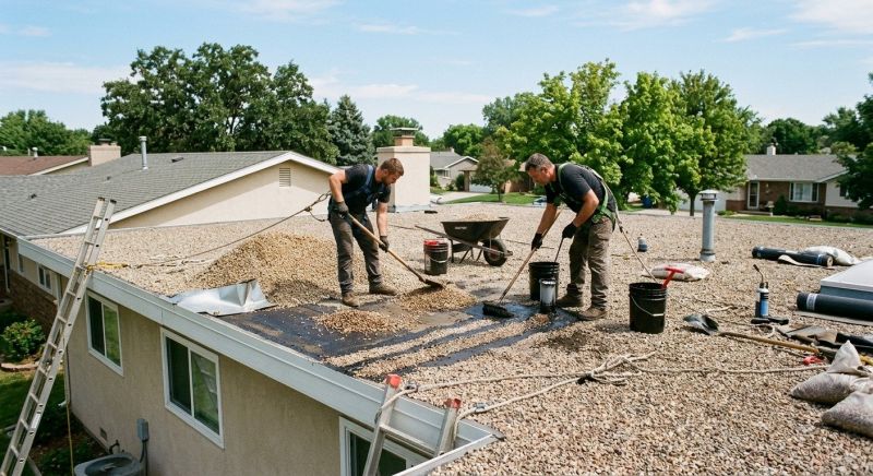 Tar And Gravel Roof Repair in Vandalia, OH