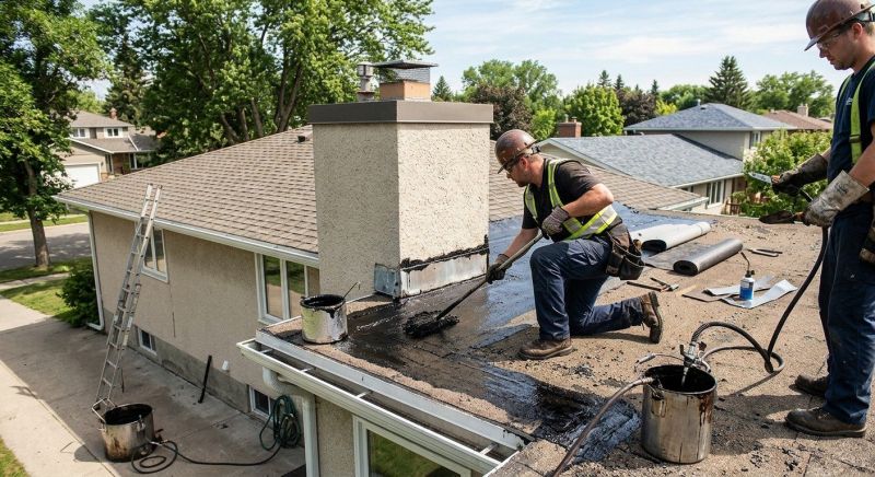 Tar And Gravel Roof Repair in Wilmington, OH