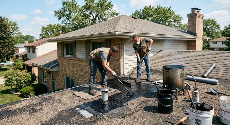 Tar Roof Repair in Xenia, OH