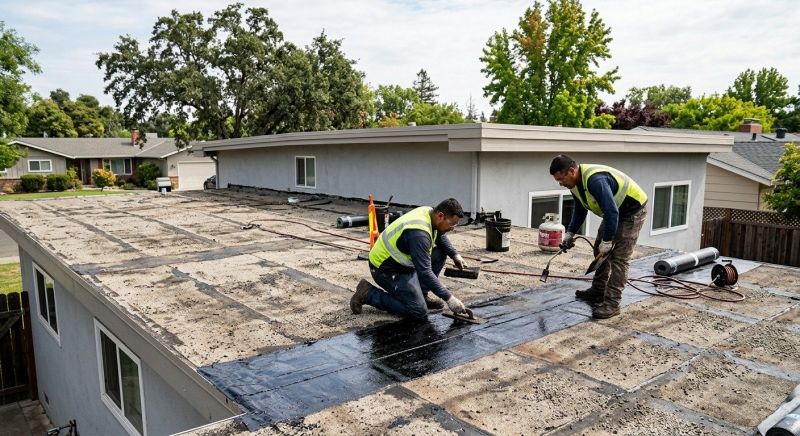 Tar Roof Repair in Morrow, OH