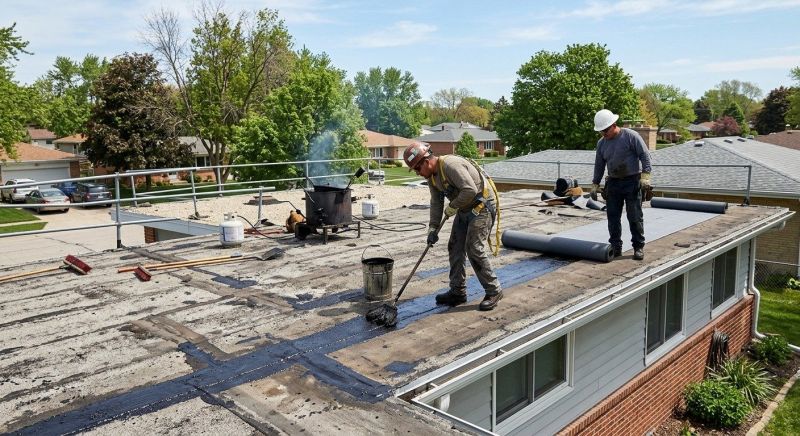 Tar Roof Repair in Waynesville, OH