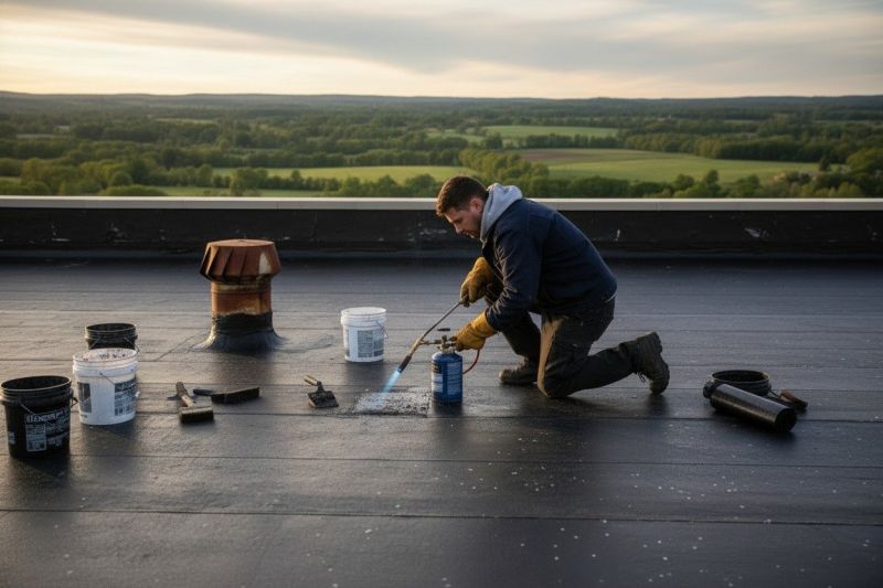 Tar Roof Repair in Waynesville, OH