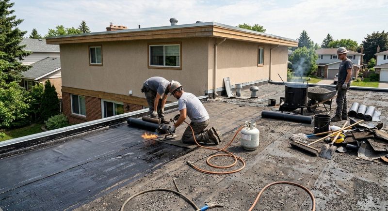 Tar Roofing Repair in Xenia, OH