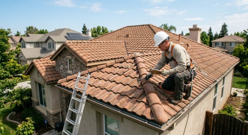 Tile Roof Inspection in Xenia, OH