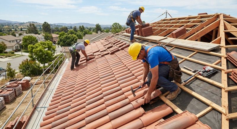 Tile Roof Installation in Bellbrook, OH