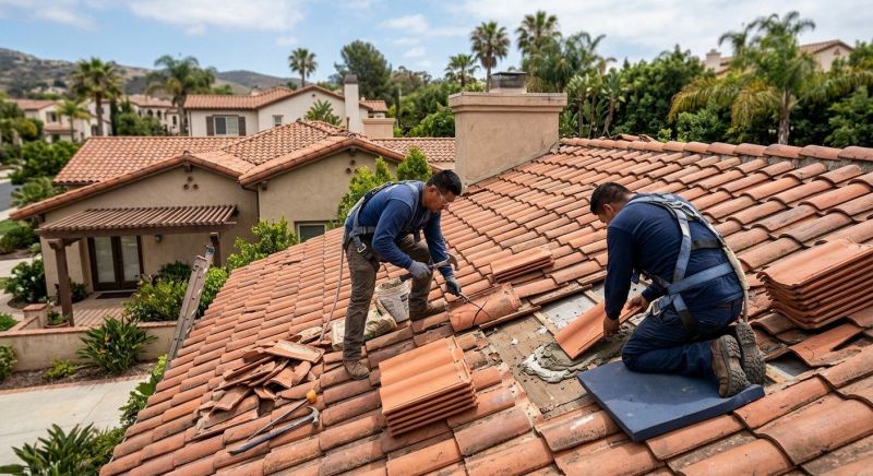 Tile Roof Repair in Clark County, OH