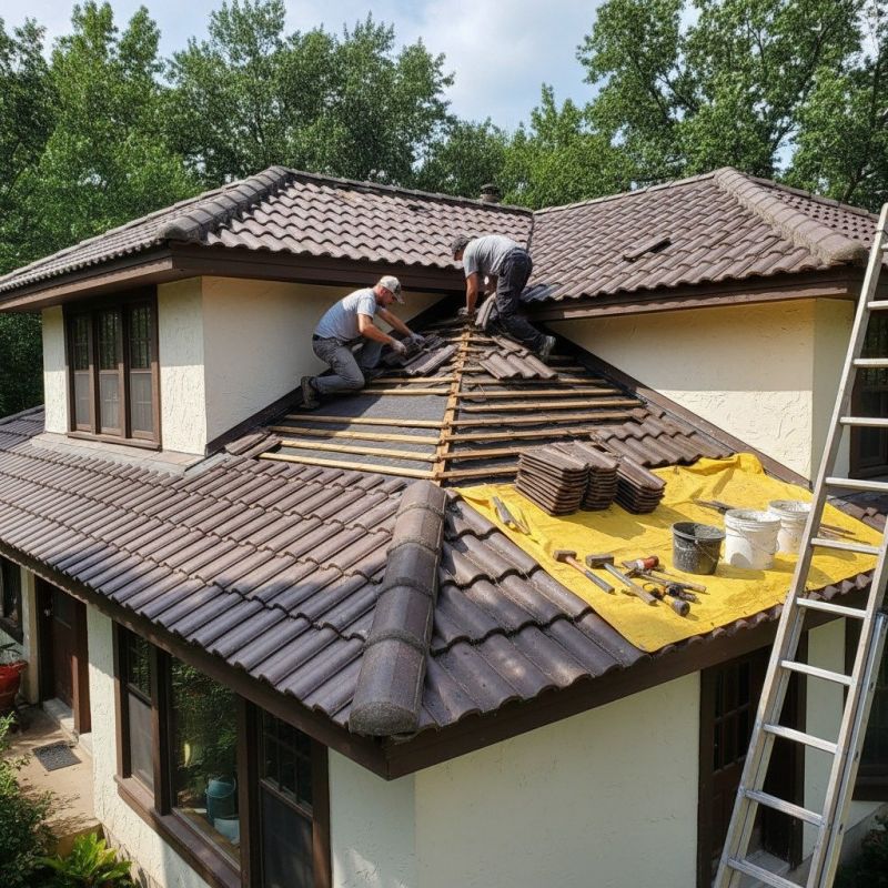 Tile Roof Repair in Clarksville, OH