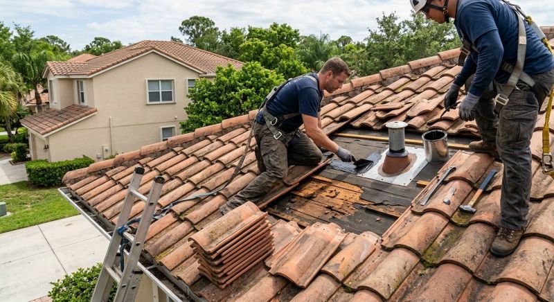 Tile Roof Repair in Clarksville, OH