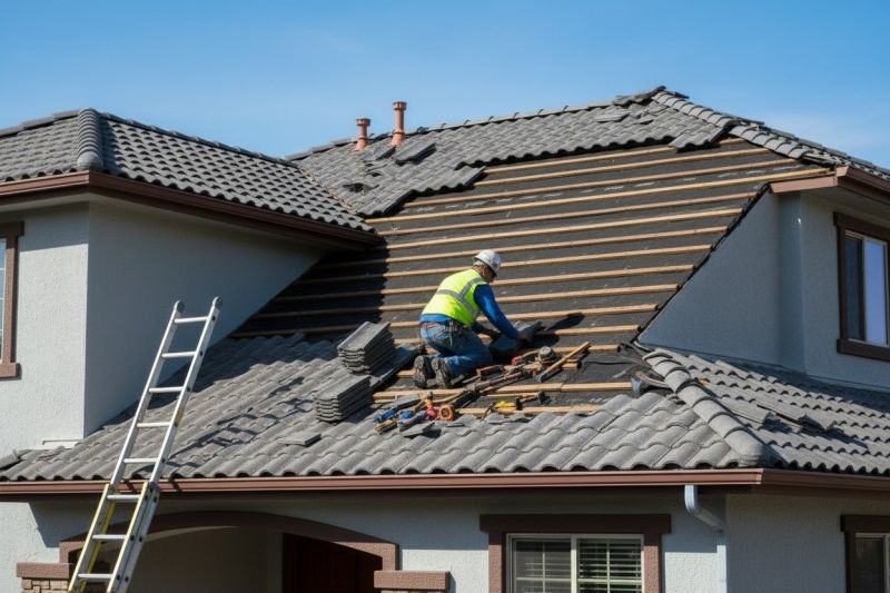 Tile Roof Repair in South Solon, OH