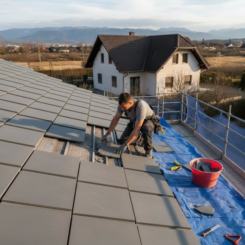 Tile Roof Repair in Wilmington, OH