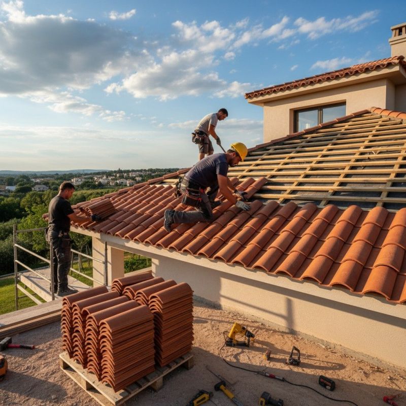Tile Roof Replacement in Springfield, OH
