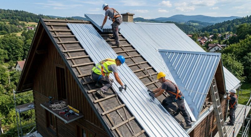 Tin Roof Installation in Bellbrook, OH