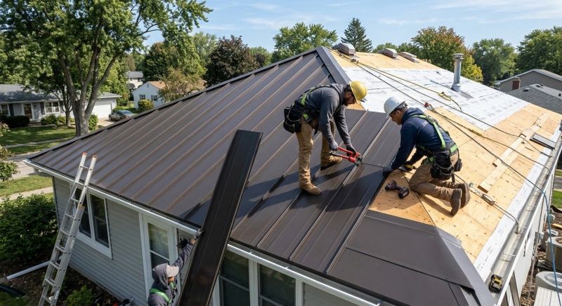 Tin Roof Installation in Franklin, OH