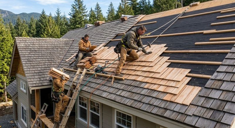 Wood Roofing Installation in Spring Valley, OH