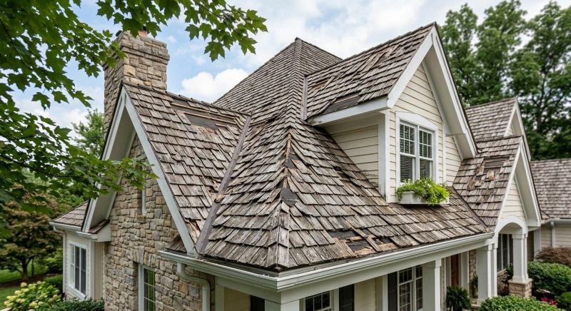Wood Shake Roof Repair in Clarksville, OH