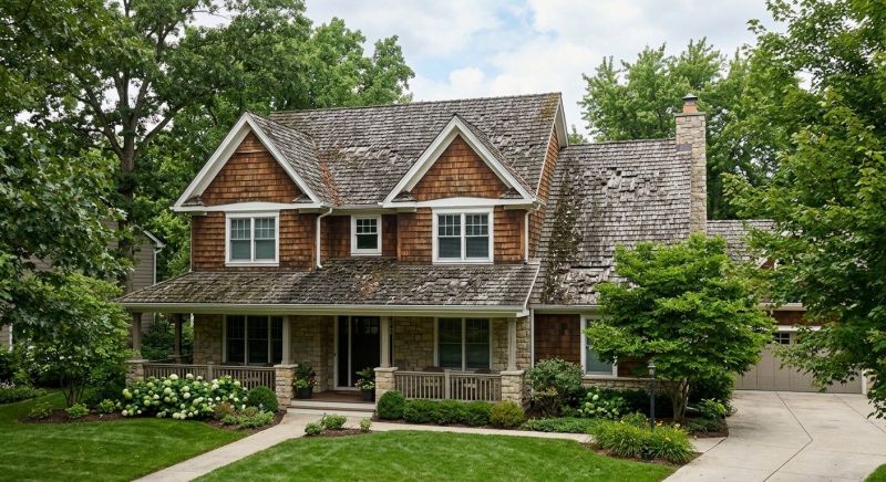 Wood Shake Roof Replacement in Miamisburg, OH