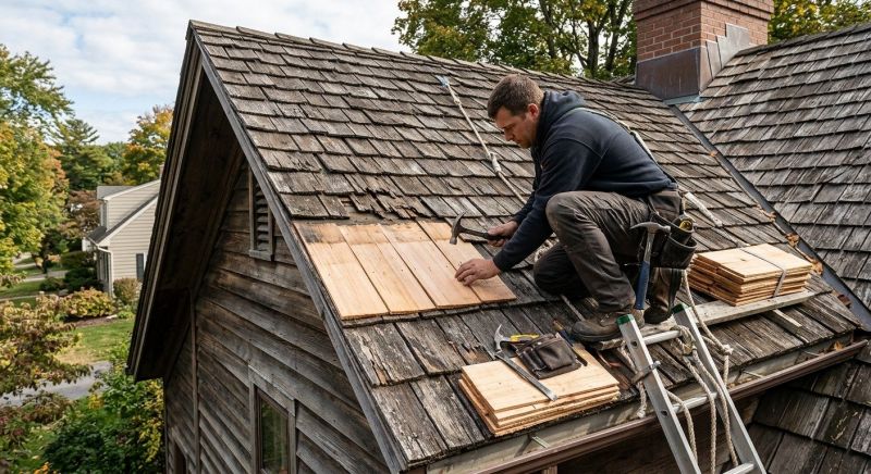 Wood Shingles Repair in Jamestown, OH