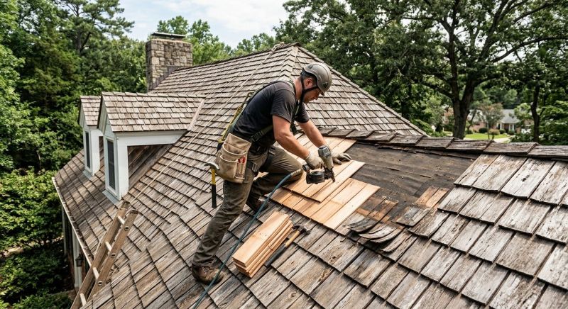 Wood Shingles Repair in New Carlisle, OH